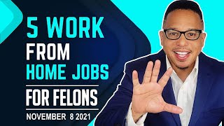 Updated Nov 8 2021 | 5 MORE Work From Home Jobs | No Background Check