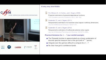 Philippe Naveau: Statistical analysis of heavy rainfall in France via multivariate extreme [...]