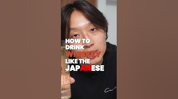 How to Drink Whiskey Like the Japanese #japan #whiskey #cocktails #bartender #bartending #mixology