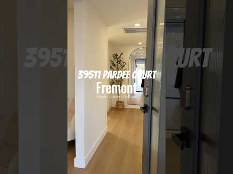 39511 Pardee Court, Fremont, CA home video tour