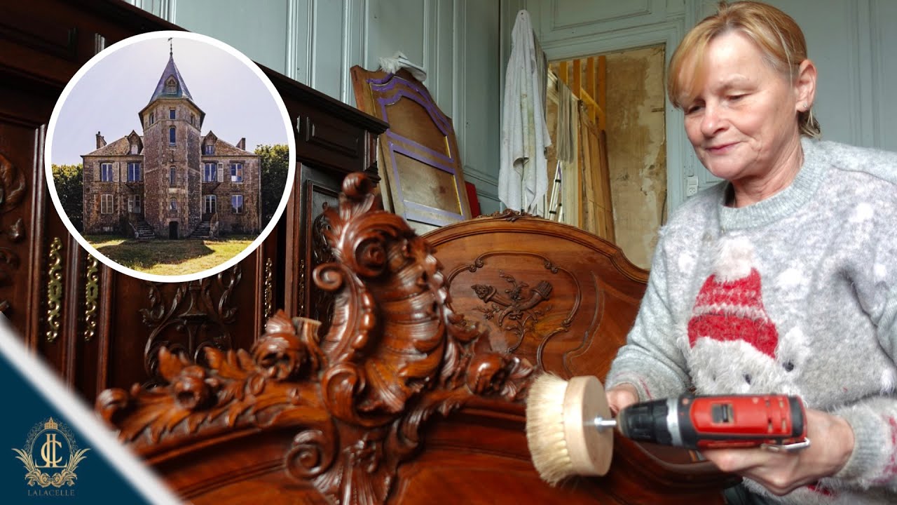Restoring The CHATEAU Furniture | INTERIOR Makeover - YouTube
