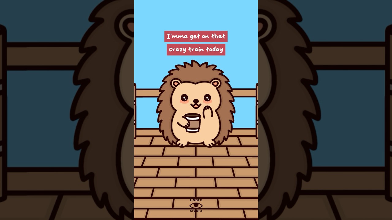 Choo Choo 🚂 Linda Hedgie | Relatable Animation Meme | Original Audio: Southern Whispers