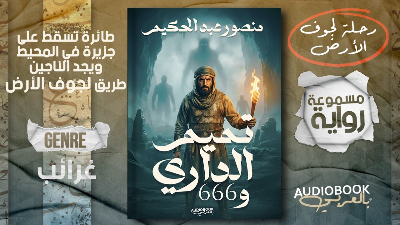 رواية مسموعة | تميم الداري و666 | رحلة إلى جوف الأرض مبنية على أحداث ووقائع حقيقية