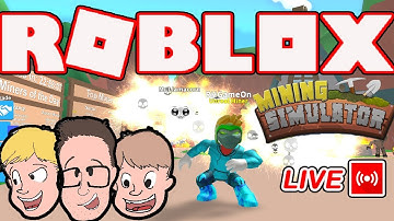 ROBLOX MINING SIMULATOR LIVE STREAM | Kid Friendly Lets Play