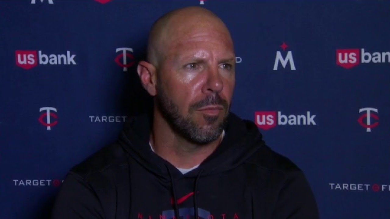 Twins bench coach Jayce Tingler after win over Giants