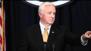 Governor Corbett Comments on Sandusky PSU Scandal