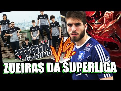 RAKIN JOGANDO CONTRA A PAIN | ZUEIRAS DA SUPERLIGA #1 - RAKIN JOGANDO CONTRA A PAIN | ZUEIRAS DA SUPERLIGA #1