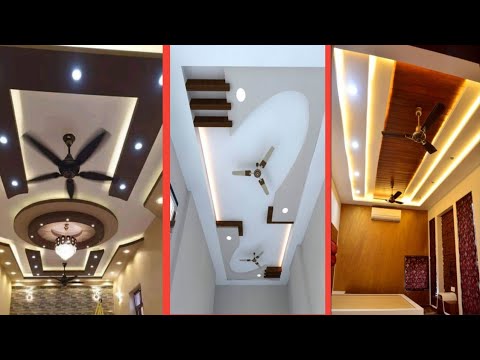 False Ceiling Design With Two Fan