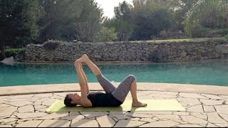 Vinyasa todos los niveles - Tempo lento a ras de suelo 31 min