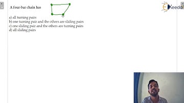 Practice Question 4: Four Bar Chain | Simple Mechanism | GATE Theory of Machines and Vibrations