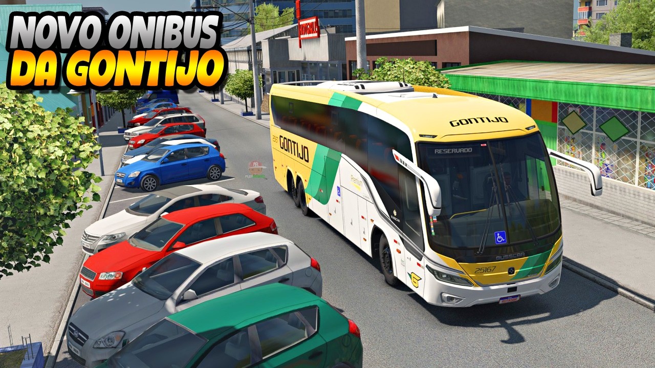NOVO ONIBUS DA GONTIJO SAINDO DE APARECIDA - ETS 2 BUS