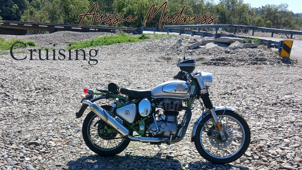 Royal Enfield 500 just out on the bike 