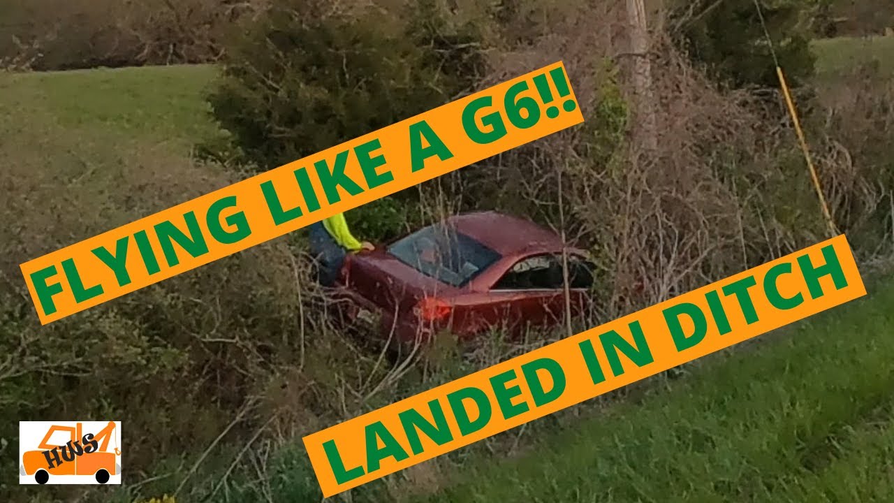 FLYING LIKE A G6!!! WINCHING A G6 OUT OF DITCH!!! YouTube