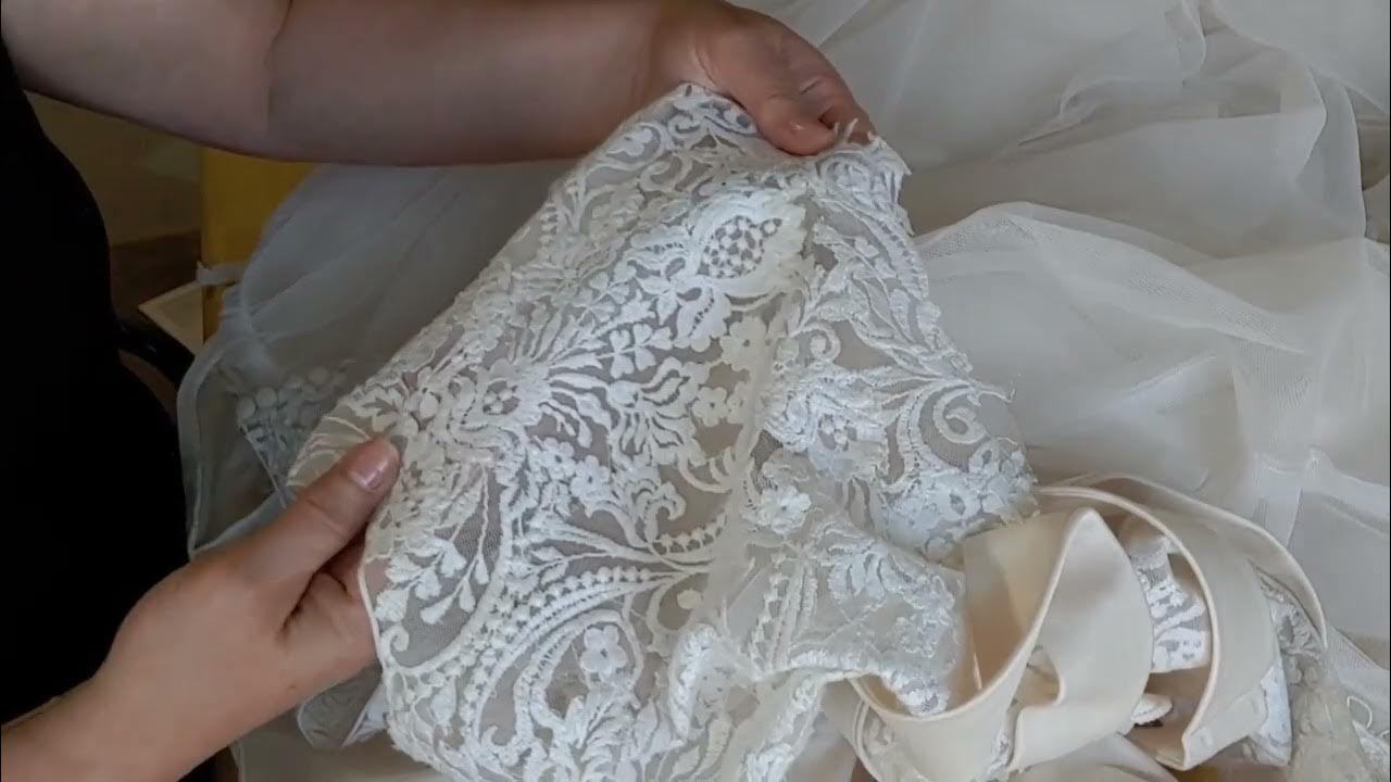 Side Panels - Day In The Life Of A Bridal Alteration Seamstress - YouTube