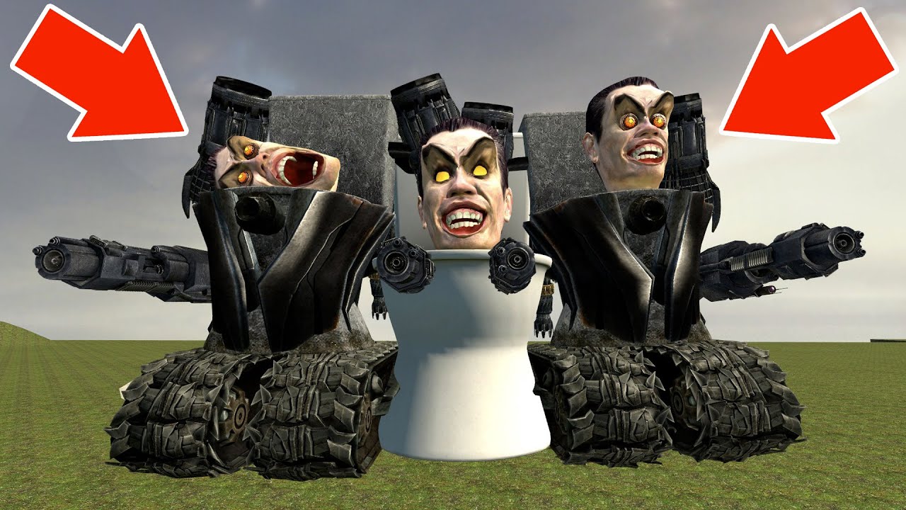 Spartan Kicking All New Skibidi Toilets Memes in the Giant Pit #283 - Garry's Mod