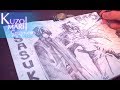 Drawing Adult Sasuke Uchiha - Boruto | FULL PAGE - Speed Drawing | Anime Manga Sketch