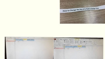 How to Change the Field Size on Microsoft Access By: Josh
