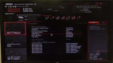 How To Enable & Disable Fast Boot On MSI MPG Series Motherboard