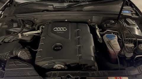 Cold start noise - Audi A5