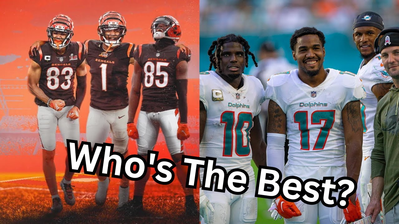 NFL Wide Receiver Room Tier List