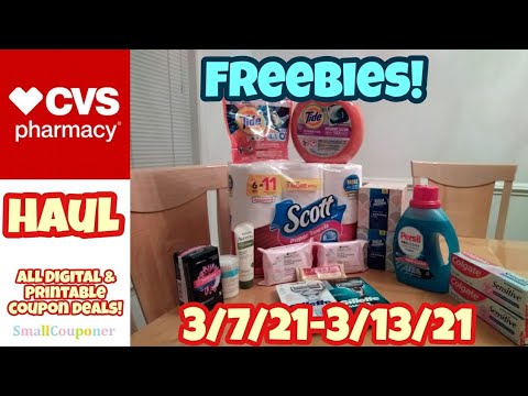 CVS Haul 3/7/21-3/13/21! All Digital and Printable Coupon Deals!