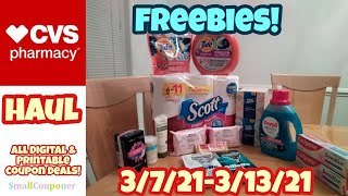 CVS Haul 3/7/21-3/13/21! All Digital and Printable Coupon Deals!