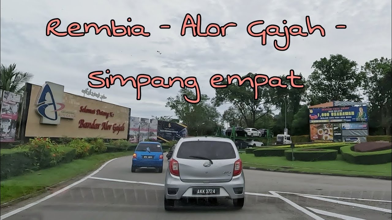 4K | POV: Lebuh AMJ (Rembia - Alor Gajah - Simpang Empat)