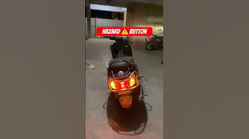 Hazard⚠️Indicator Switch In Access125 BS6 #hazardswitch link in description  #access125 #indicators