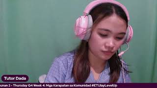 Araling Panlipunan 2  - Thursday Q4 Week 4 #ETUlayLevelUp