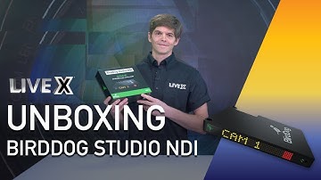Unboxing: BirdDog Studio NDI