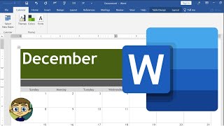 Creating a Calendar in Microsoft Word screenshot 4