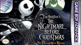 Tim Burton's The Nightmare Before Christmas: The Pumpkin King (Nintendo Game  Boy Advance, 2005) for sale online