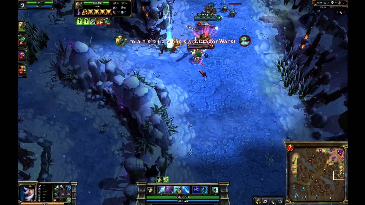 LoL Funny - Epic Tryndamere Revive