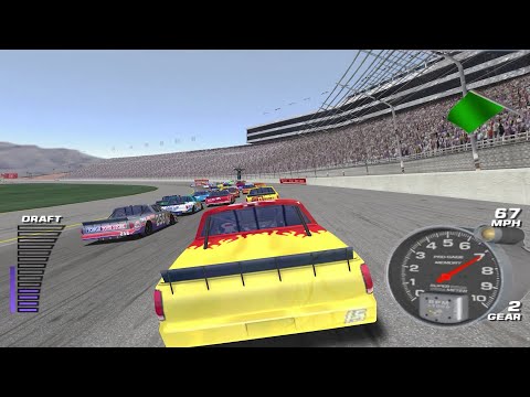 NASCAR: Dirt to Daytona - GameCube Gameplay (4K60fps)