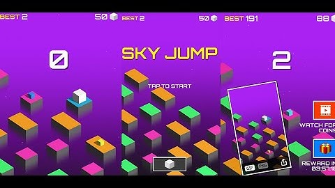 Sky Jump Game Unity Source Code - Get Unity Code