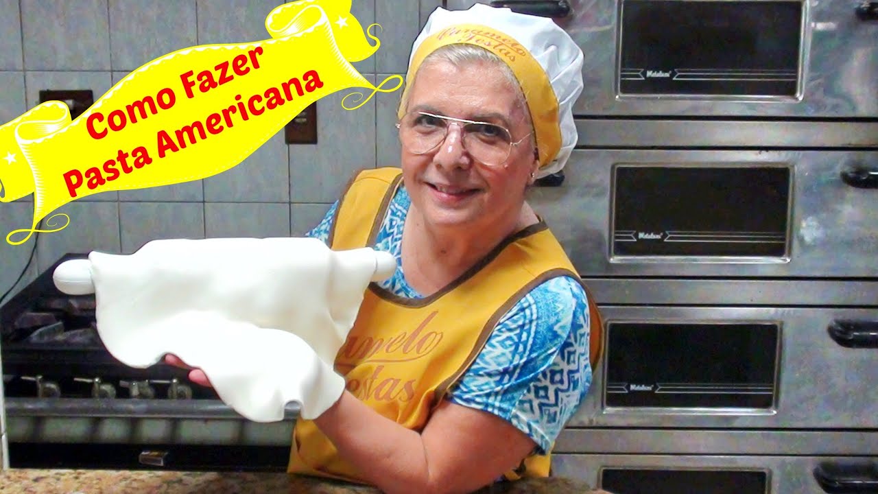 COMO FAZER PASTA AMERICANA YouTube