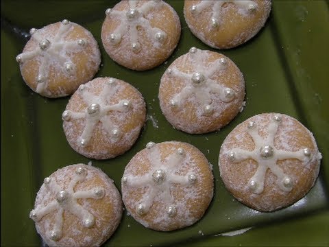 Xmas Christmas Snowy crystal Cookies edible 雪の結晶 クッキー クリスマス | MosoGourmet 妄想グルメ