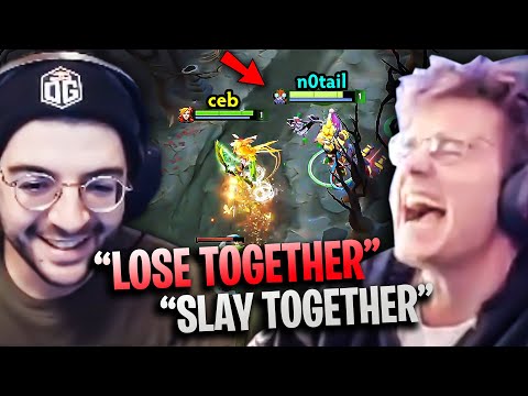 When these 2 TI CHAMPS play in pubs, it's CHAOS!🤡