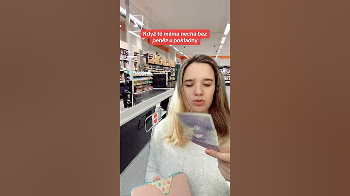 Když tě máma nechá bez peněz u pokladny | SKETCH #foryou #anetterucker #fun #joke #mama