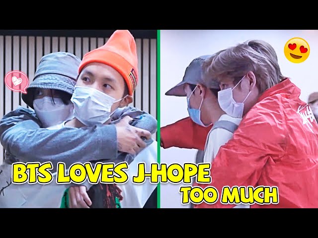 When BTS loves J-Hope too much class=