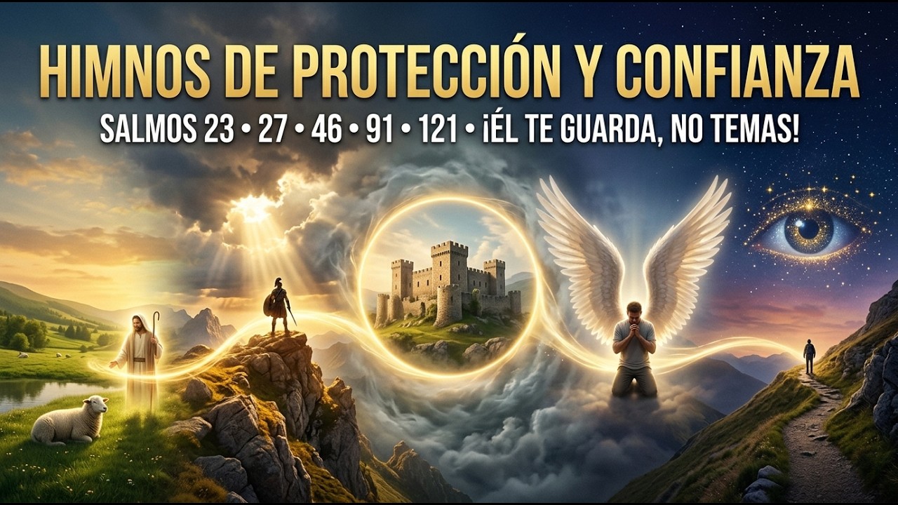 SALMOS DE CONFIANZA | Música Cristiana para la Ansiedad y el Miedo ...