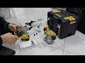 DeWalt DCW604NT. Аккумуляторный фрезер. Комплектация.