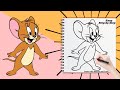 How to Draw Jerry Mouse | Viral Kids Drawing Tutorial 2025