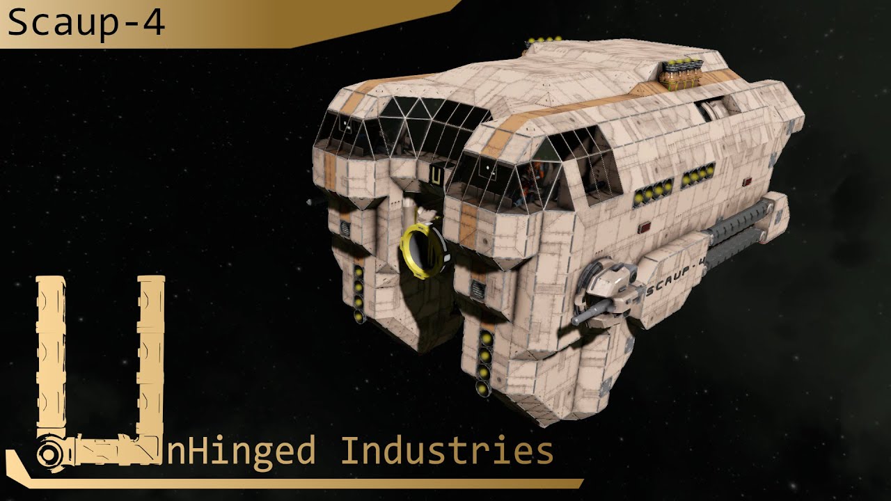 Sc4 Inside Space Engineers - SC-4 Scaup-4 - YouTube