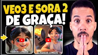 Download Lagu 🔔 Crie Vídeos LONGOS com VEO3 e SORA 2 GRÁTIS e ILIMITADO de Verdade! MP3