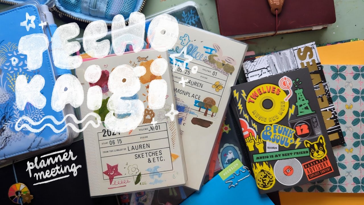 Techo Kaigi 2026! Планирование и креативные проекты для ведения дневника 🥰
