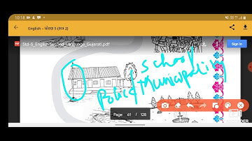 Saurabh Vidhyalaya Himmatnagar Std 5 sem 2 English Unit 3