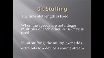 What is Bit Stuffing in detail in Data Communication Network ?