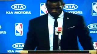 Lebron James MVP press conference Pt 5