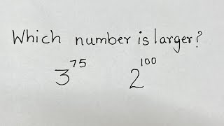 Comparing two numbers with different bases | Math Trick